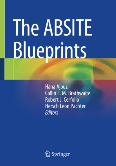 Cover of The ABSITE Blueprints, Springer, 2023